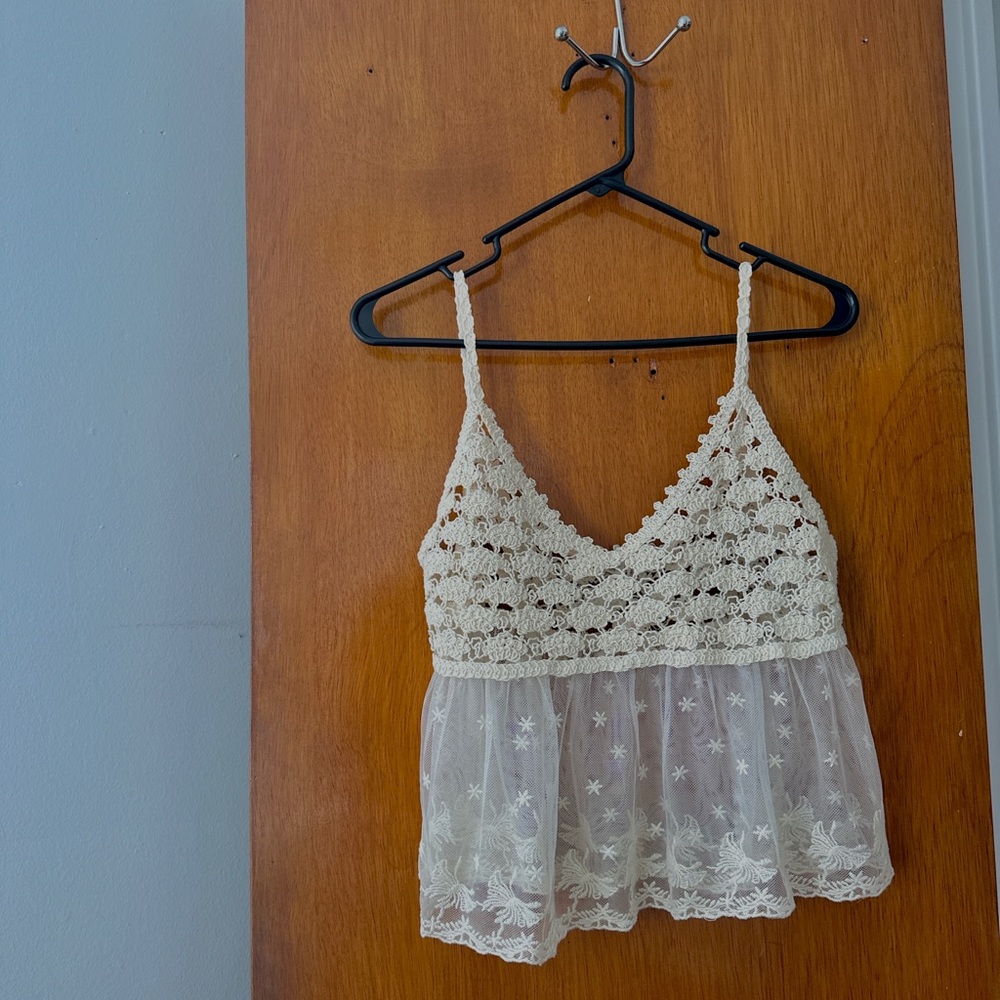 Lace vintage top
